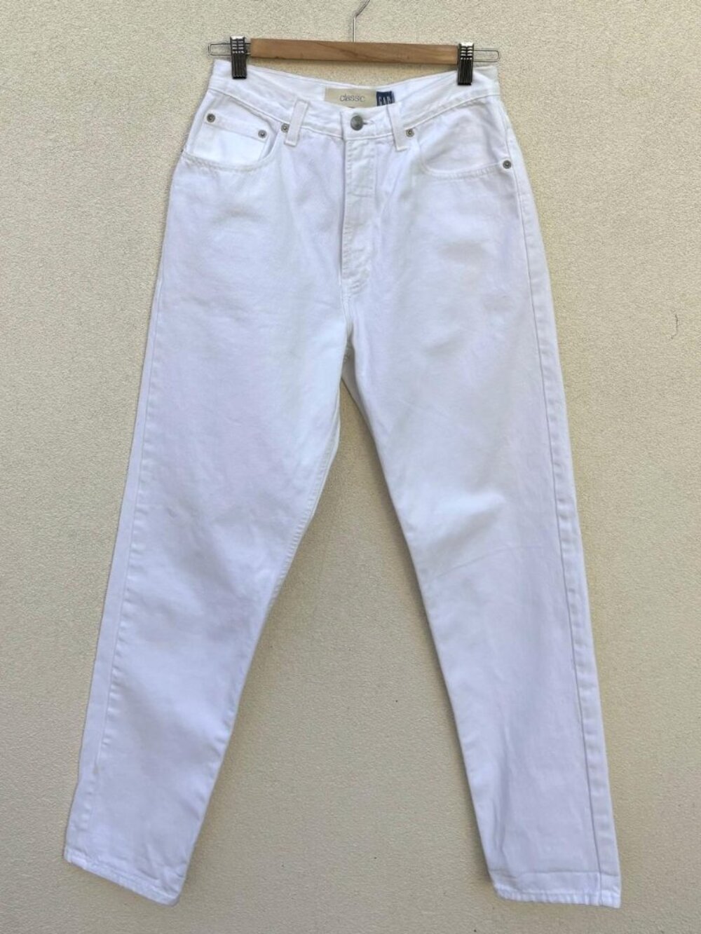 Gap 90s Jeans in White Denim Size 10R